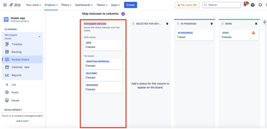 Mapping the workflow as a reopen